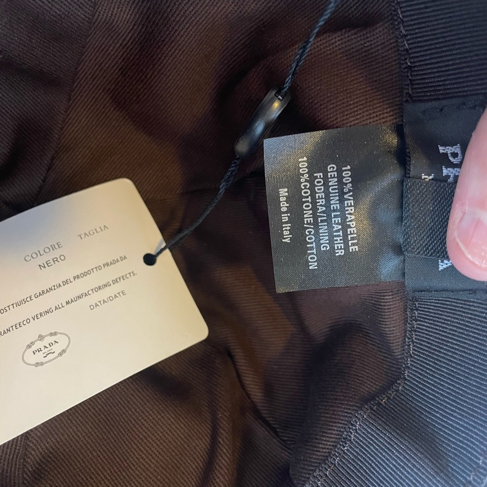 Prada Nylon Baseball Cap - Picture 7 of 8